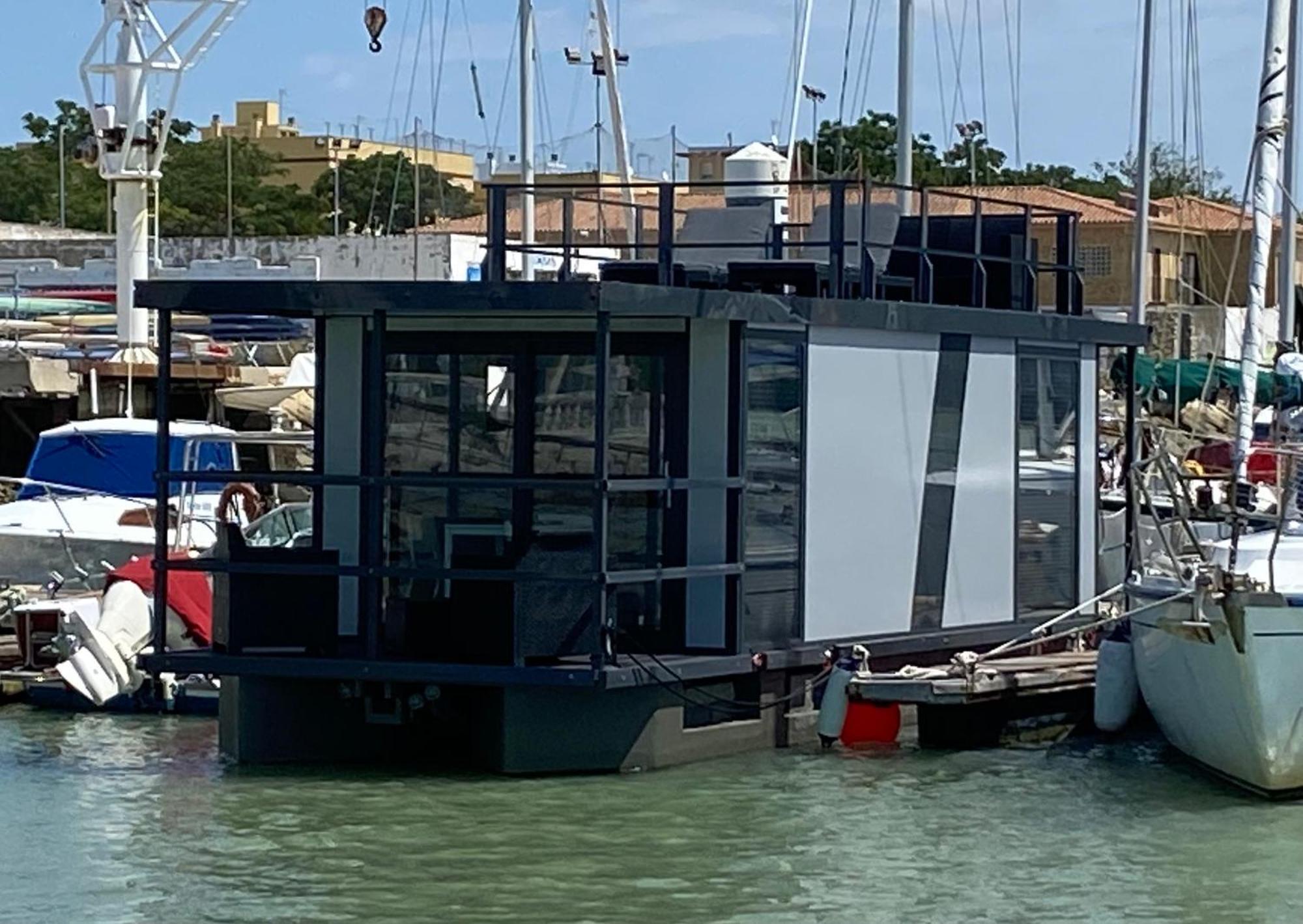 Houseboat Cadiz El Puerto - Casa Flotante Hotel เอลปูแอร์โต เด ซานตามาริอา ภายนอก รูปภาพ